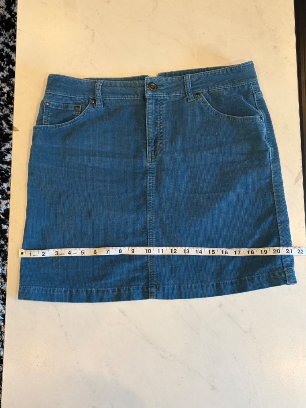 Vintage Gap Courderoy Mini Skirt, Preppy, Y2K, preppy Ivy League look, relaxed - Picture 5 of 7